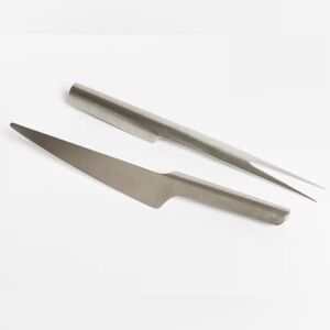 Georg Jensen Blue Shark Silver Carving Set